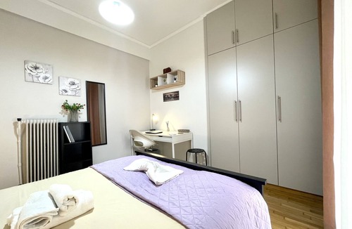 Ilisia Apartment | Modern & Quiet Flat in Hilton area, 3 mins from Megaro Mousikis Metro