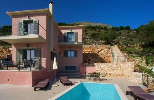 Aetos Villa | Modern villa, stunning views from every floor,