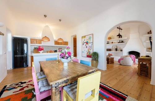 Faros Armenistis Villa | My Rental Homes - Villa Joy with sea view, pool equipped with sunbeds and patio