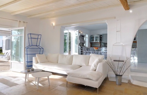Agios Ioannis Villa | My Rental Homes - Villa Delos 80 meters from the sea, with pool and sea view