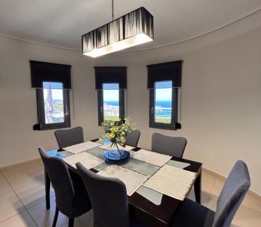 Ano Chalikas Villa | Mytilene Luxury Villa Panoramic