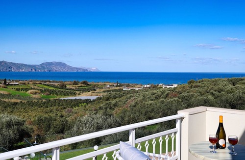 Filaki Villa | Nereid Villa, with Heated Pool & Heated SpaWhirlpool, BBQ, Impeccable SeaViews