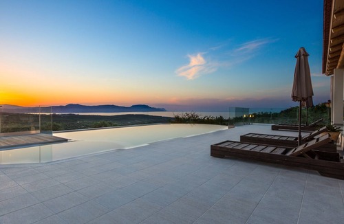 Episkopi Villa | New Stone Made Villa With Panoramic sea View - 2 km Away From a Sandy Beach!