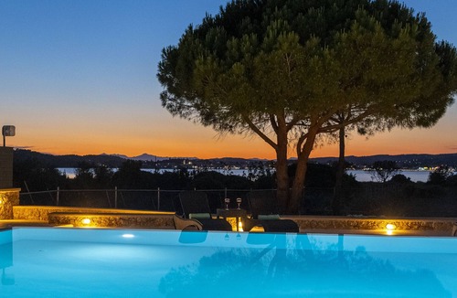 Papastavraiika Villa | nEXCEPTIONAL VILLA AMETHYST WITH PRIVATE POOL & STUNNING VIEWS TO PORTO HELI