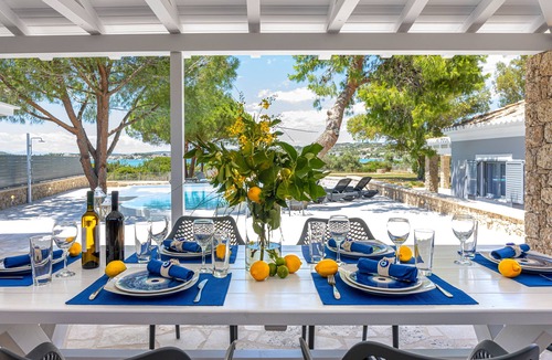 Papastavraiika Villa | nEXCEPTIONAL VILLA AMETHYST WITH PRIVATE POOL & STUNNING VIEWS TO PORTO HELI