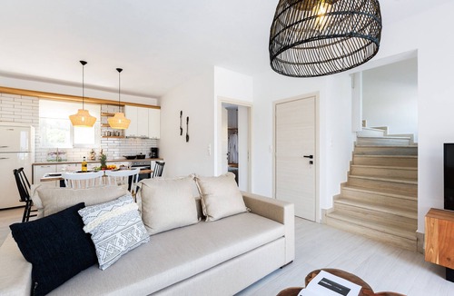 Stavromenos Villa | Nikiforos Villa, Private Pool & BBQ, SeaViews
