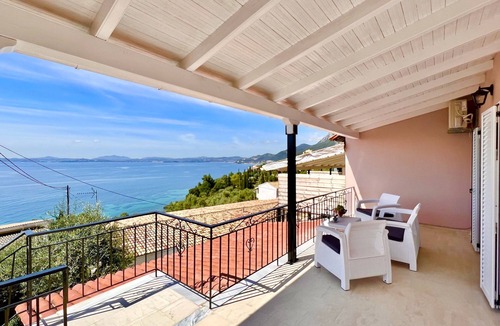 Barbati Apartment | Nissaki Anemone Luxury Apartment with Jacuzzi