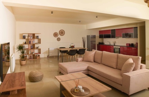 Agios Nikolaos Apartment | Oikies. Luxury Apartment with Sea View | private free parking area