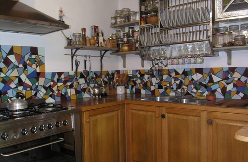 Armenistis Cottage | Old farmhouse, spacious open kitchen, a room with two single beds and a bedroom with a double bed in the shed next to the house; bathroom with toilet and shower