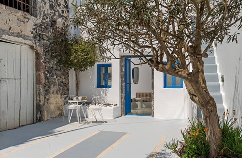 Firostefani Villa | Olive Cave house "Bronze"