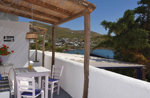 Megas Gialos House | Our light and bright Sea Suite is situated in Mega Gialos, Syros.