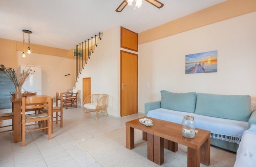 Viannos House | Panoramablick auf das Libysche Meer im SeaCrete House!