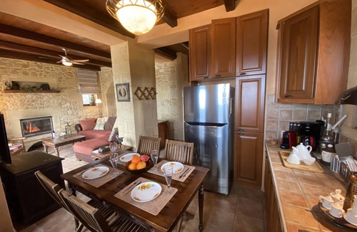 Kontomari Villa | Panoramic luxury with heated infinity pool, sun deck, gym, bbq patio and garden