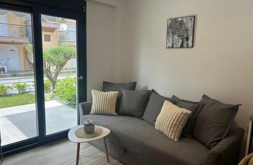 Ofrinion Apartment | Paralia Ofriniou Oasis Apartment with Swimming Pool Access and Starlink WIFI