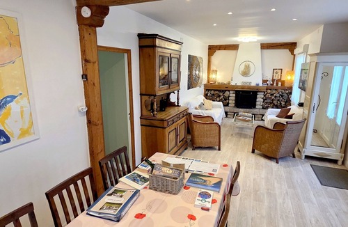 Barneville-Carteret House | Peaceful comfortable home near the sea, large garden, dog-friendly & amenities.