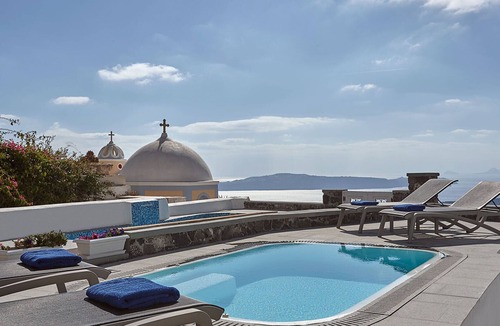 Fira Villa | Perfect for Families and Group of Friends. Amazing Caldera View. Private Pool.