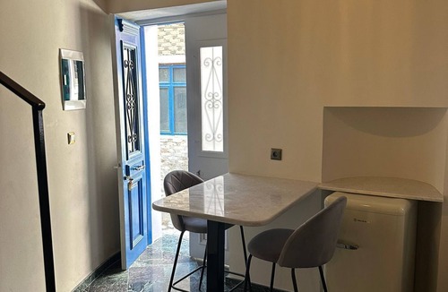 Plomari House | Plomari Geometer House: 1br with WiFi, AC