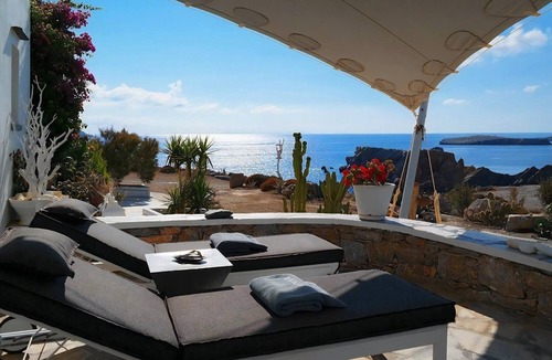 Karavostasis Apartment | Premium Folegandros Apartment | 1 Bedroom Suite | Apartment Zenitsu | Furnished Sun Terrace with.