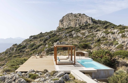 Faliraki Villa | Pristine Seaview Villa , with 5-Star Resort Access