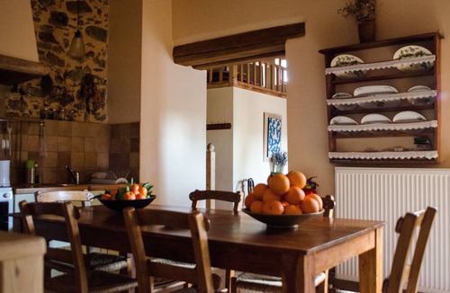 Xirokampi House | Private pool ★ Stone traditional villa ★ Sea View