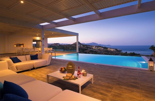 Vlicha Villa | Private, Sea View Villa overlooking Vlicha Bay, just 5 mins to Lindos,