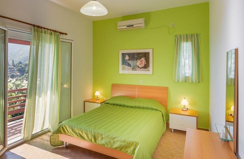 Lavreotiki Villa | R 1302 Anker Red Villa With Safe Deposit Box, Sea view & Sofa Bed