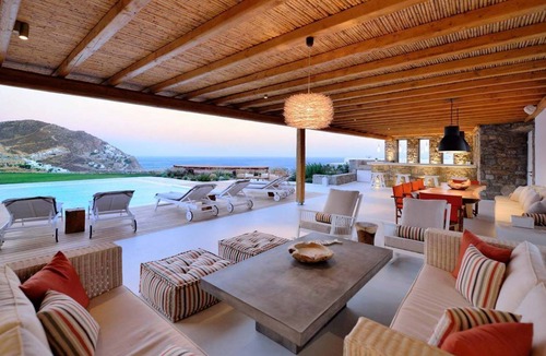 Houlakia Villa | R 1412 Villa Moses With BBQ, Gym area & Outdoor heated jacuzzi.