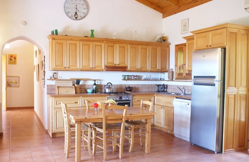 Zakharo Villa | Renovated traditional farmhouse overlooking the sea 400 olive trees.