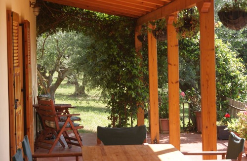 Zakharo Villa | Renovated traditional farmhouse overlooking the sea 400 olive trees.