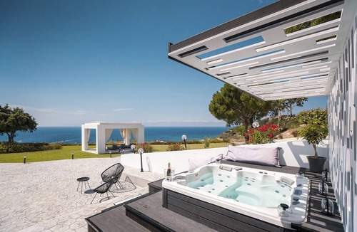 Petaloudes Villa | Rhodes View Villa - Five Bedroom Villa, Sleeps 12