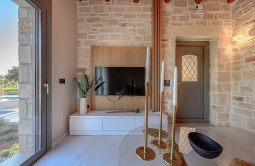 Prinos Villa | Rosemary villa,Huge private pool,Garden,Near beach