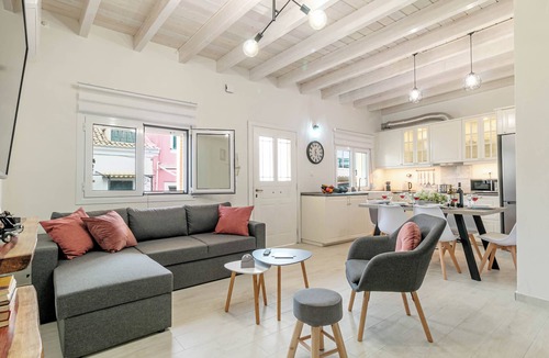 Potamos House | S&K Luxure Maisonette - Elegant Stay in a Traditional Suburban Corfu Retreat
