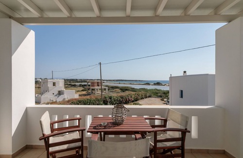 Naxos Apartment | Salty 2Br Beach front Apartment SeaView Naxos