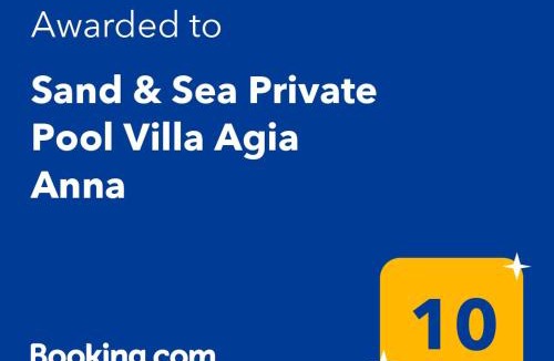 Agia Anna Villa | Sand & Sea Private Pool Villa Agia Anna