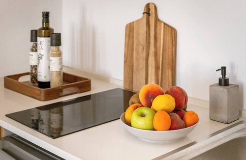 Molos Apartment | Sanders Paros Gardens - Chic 1-Bdr Apt w Balcony