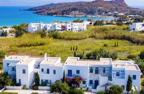 Molos Apartment | Sanders Paros Gardens - Sleek 1-Bdr Apt w Patio