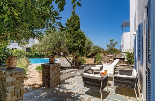 Molos Apartment | Sanders Paros Gardens - Sweet 1-Bdr Apt w Patio