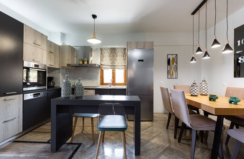 Tria Monastiria Villa | Sea & city views, short drive to beach & shops, heated pool and ping pong!
