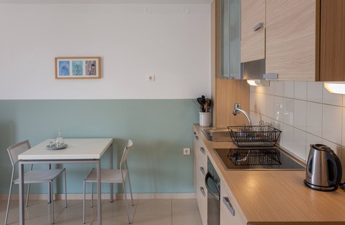 Old Town Apartment | Sea View Balcony, Steps from Beach and Old Town