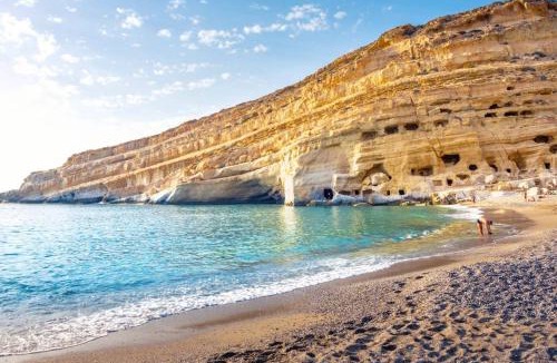 Matala Villa | Sea View Luxury Villa White in Blue
