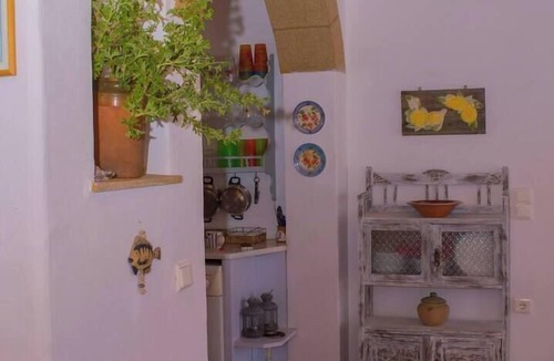 Grikos Apartment | Sea View Patmos 2 Bd Flat with Balcony
