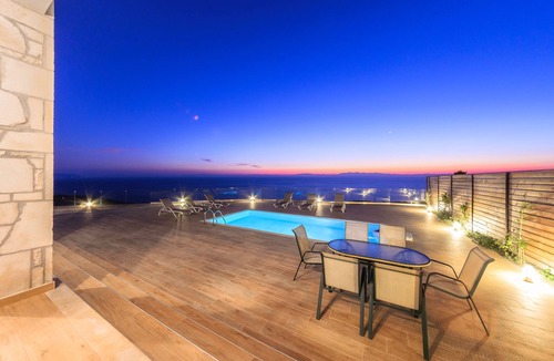 Porto Koukla Villa | SeaFront Stone Villa with private access to the Beach