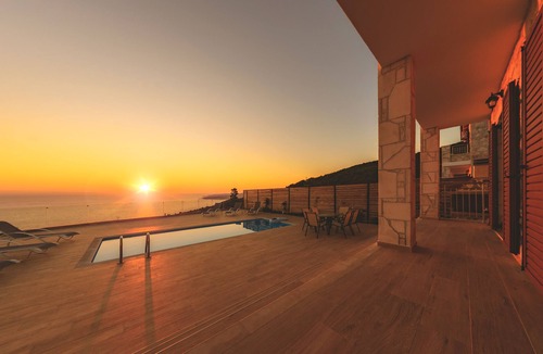 Porto Koukla Villa | SeaFront Stone Villa with private access to the Beach
