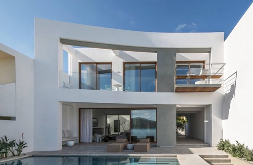 Elounda Villa | Seafront Villa Noctessa, Divine Sea Views, Private Infinity Pool, Furnished.