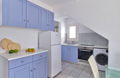 Piso Livadi Apartment | Seaside Ilios Home With View, 50m From Logaras Sandy Beach