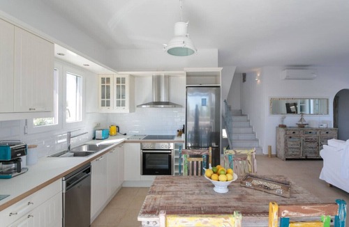 Plaka Villa | Seaside Naxos Villa Ariadne 4 BDR 3 BATH with Private Pool @ Plaka ⛱️