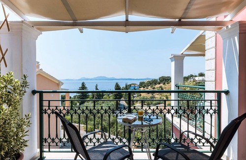Barbati Villa | Seaview Villa Leana with Private Pool by Konnect, Nisaki