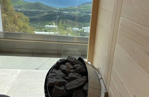 Mariou Villa | Seaview Villa w/Heated Pool, Hot Tub, Sauna & BBQ!