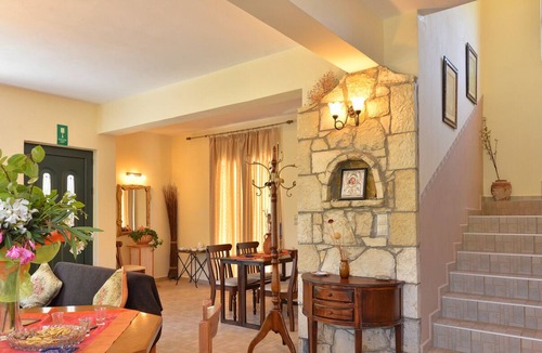 Exopoli Villa | Shiny villa Adriana into green nature overlooking Georgioupolis bay.