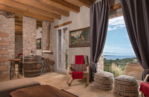 Petaleia Villa | Sinium Luxury Villa, stunning Sea View villa at Sinies, Corfu